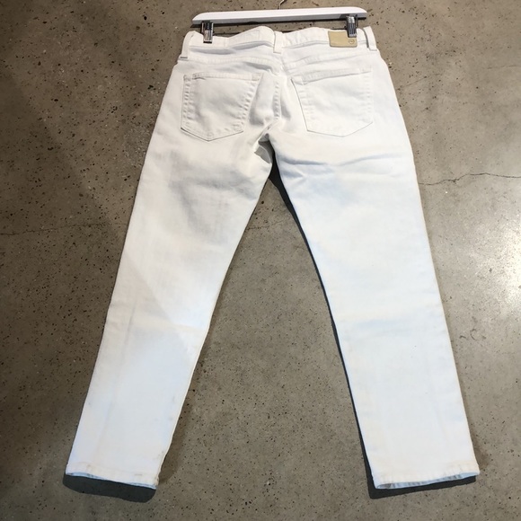 AG Adriano Goldschmied Ex-Boyfriend Slim 1 Year Tonal White Slouchy Jeans - Picture 3 of 10